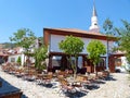 Zahire Pazari courtyard in Mugla, Turkey